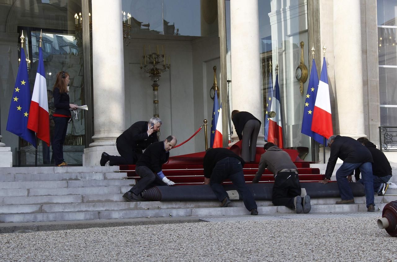 Inaugurace Francoise Hollanda