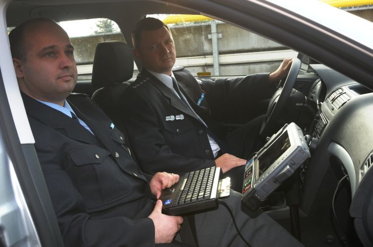 policejní auta