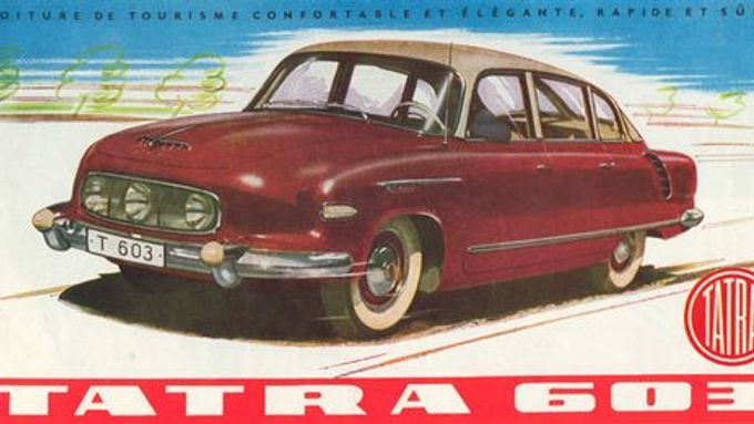 První funkční model luxusního osobního vozu s označení Tatra 603, vyjel z vývojových dílen v roce 1955.