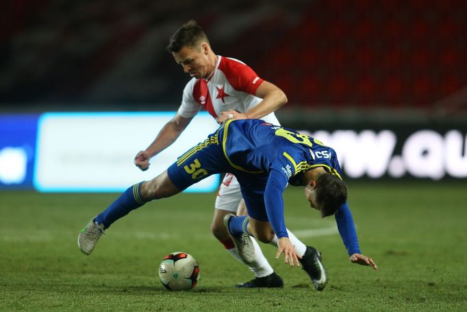 EPL, Slavia-Jihlava: Stanislav Tecl - Jozef Urblík