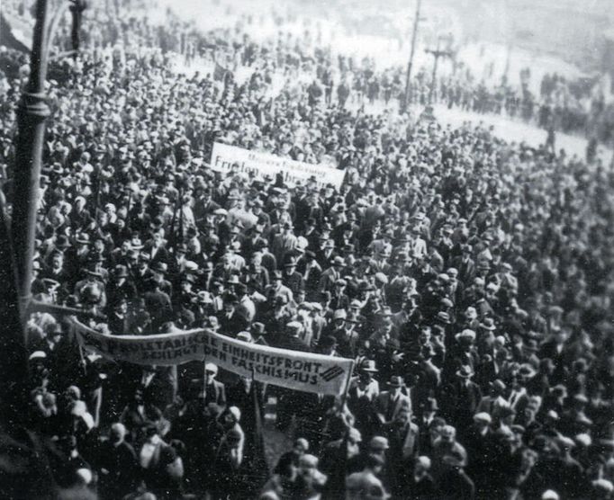 Protifašistická demonstrace v Ústí nad Labem