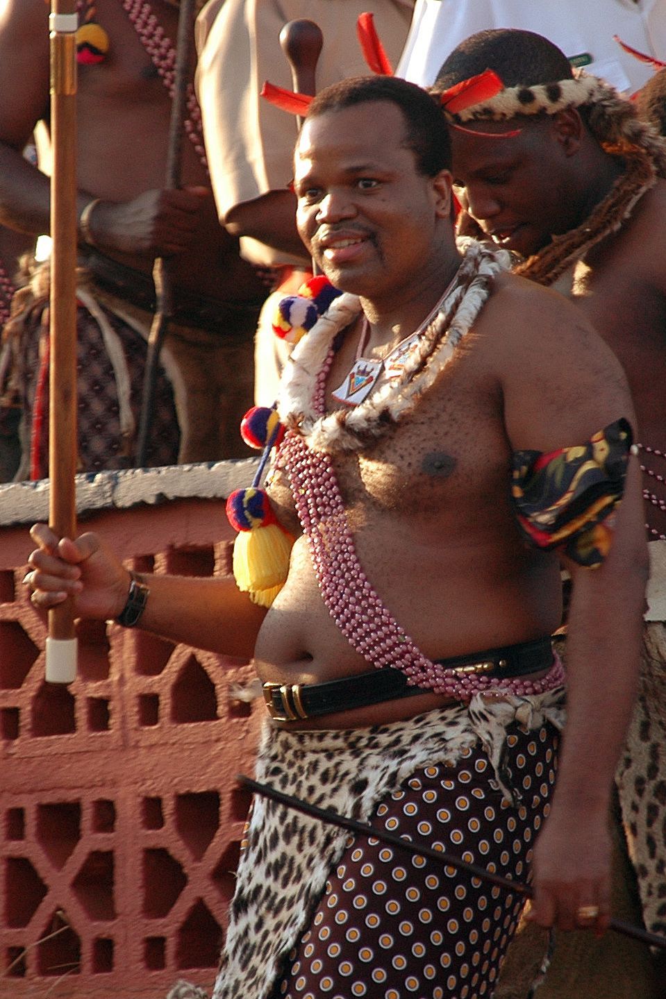 Svazijský král Mswati III.