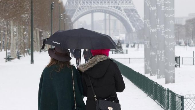 Kouzlo velkoměstské zimy. Paříž a Londýn pod sněhem