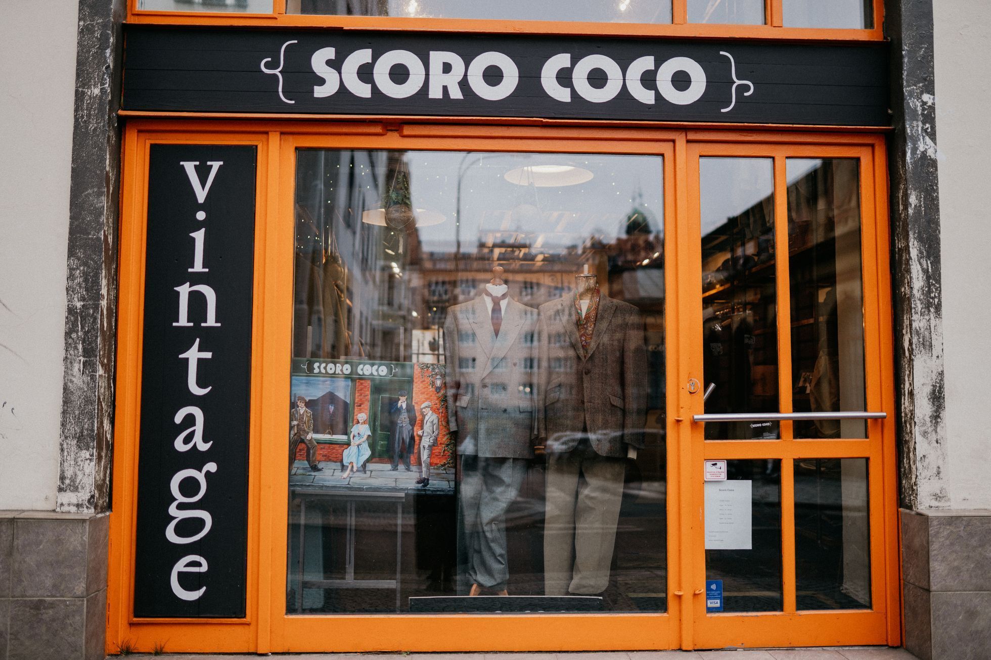 vintage sekáč Vinohrady móda