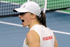 Češky v Billie Jean King Cupu vyzve Šwiateková a spol.