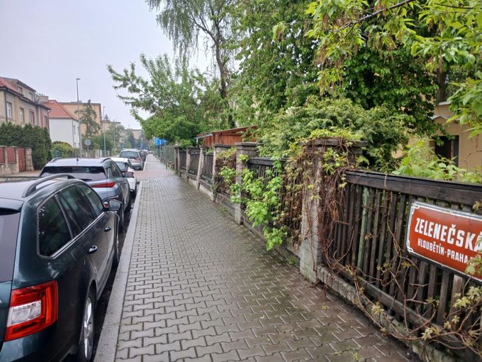 Zelenečská ulice.