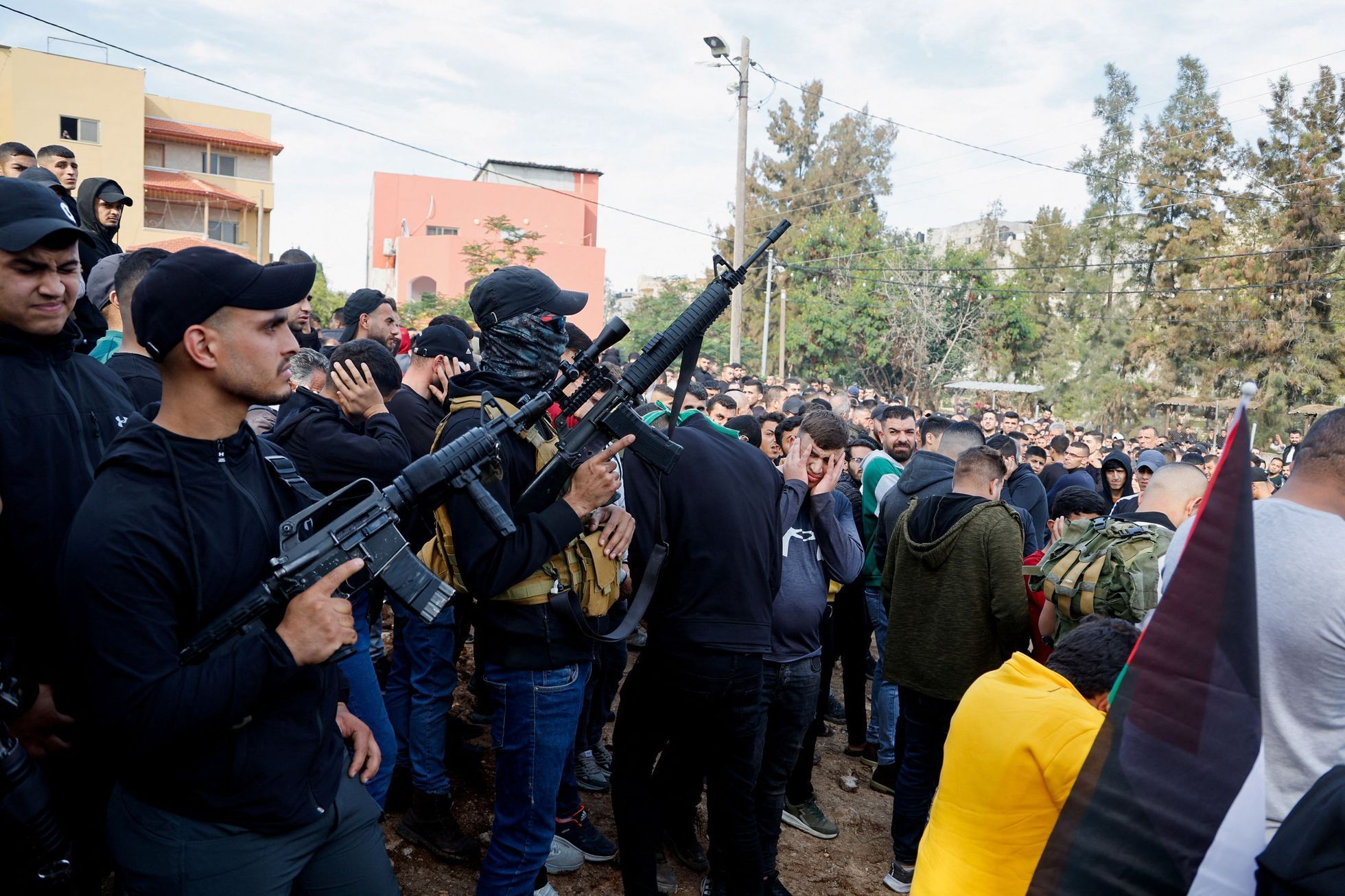 Izrael Palestinci pohřby 18
