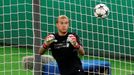 fotbal, Liga mistrů 2017/2018, Real Madrid - Liverpool, Loris Karius inkasuje gól od Garetha Balea