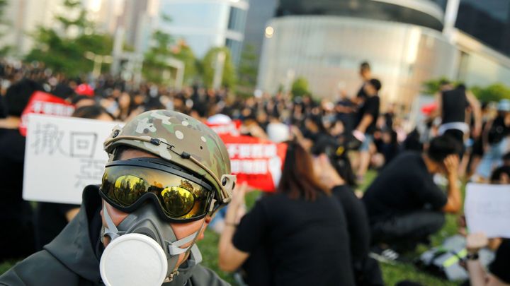 Foto: Jeden zákon vyhnal do ulic dva miliony lidí. Hongkong zaplavily masové protesty