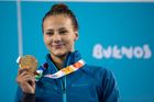 První zlato z olympiády mládeže vylovila Seemanová. A ještě překonala rekord