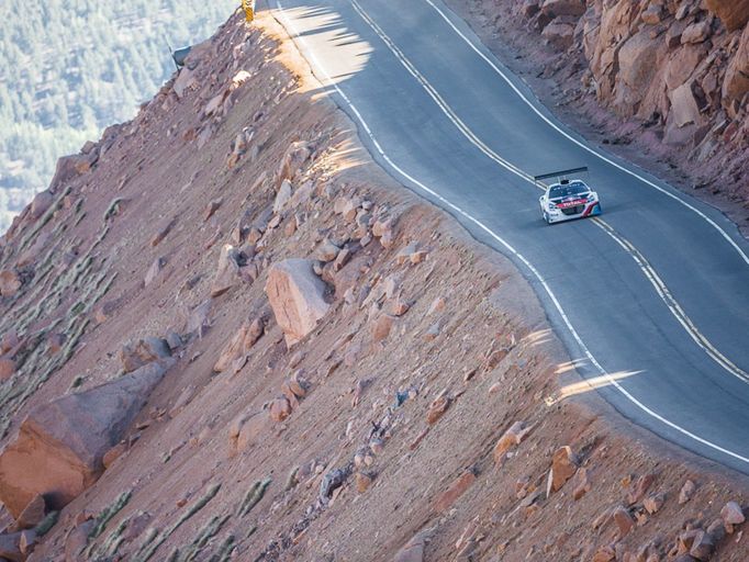 Pikes Peak 2013: Sébastien Loeb, Peugeot 208 T16 Pikes Peak