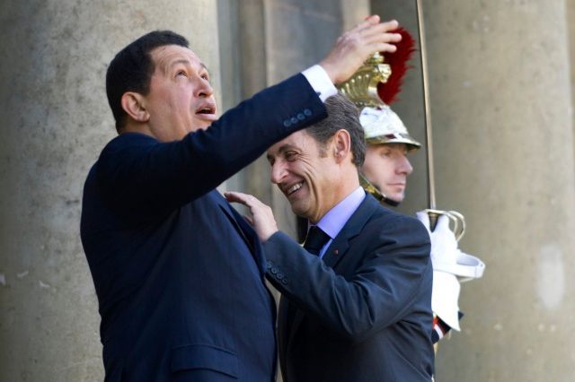 Chávez a Sarkozy