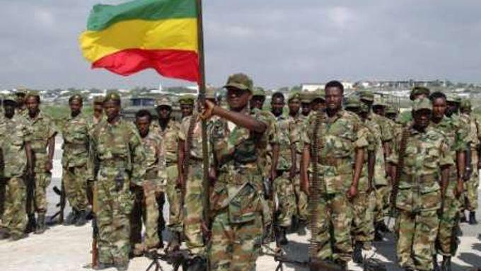 Etiopská armáda vstoupila do Somálska na konci roku 2006