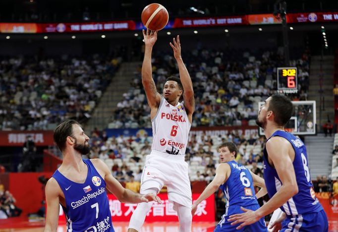 basketbal, MS 2019, Česko - Polsko, A.J. Slaughter