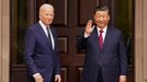 Prezidenti USA a Číny, Joe Biden a Si Ťin-pching, se setkali v San Franciscu.