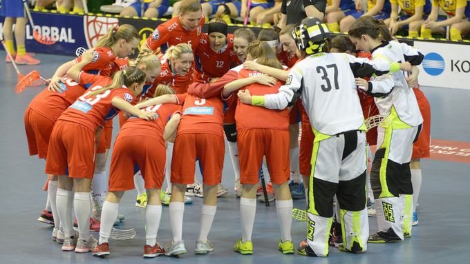 Fotografie z dubnové Euro Floorball Tour v Olomouci v zápase proti Švédsku