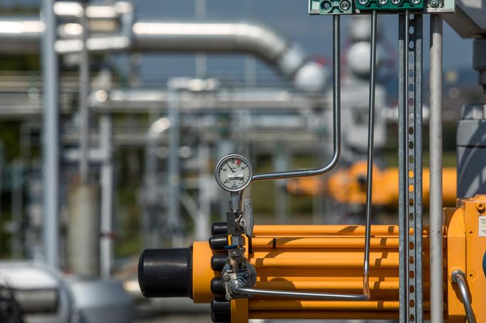 Zásobník zemního plynu společnosti RWE Gas Storage v Hájích u Příbrami