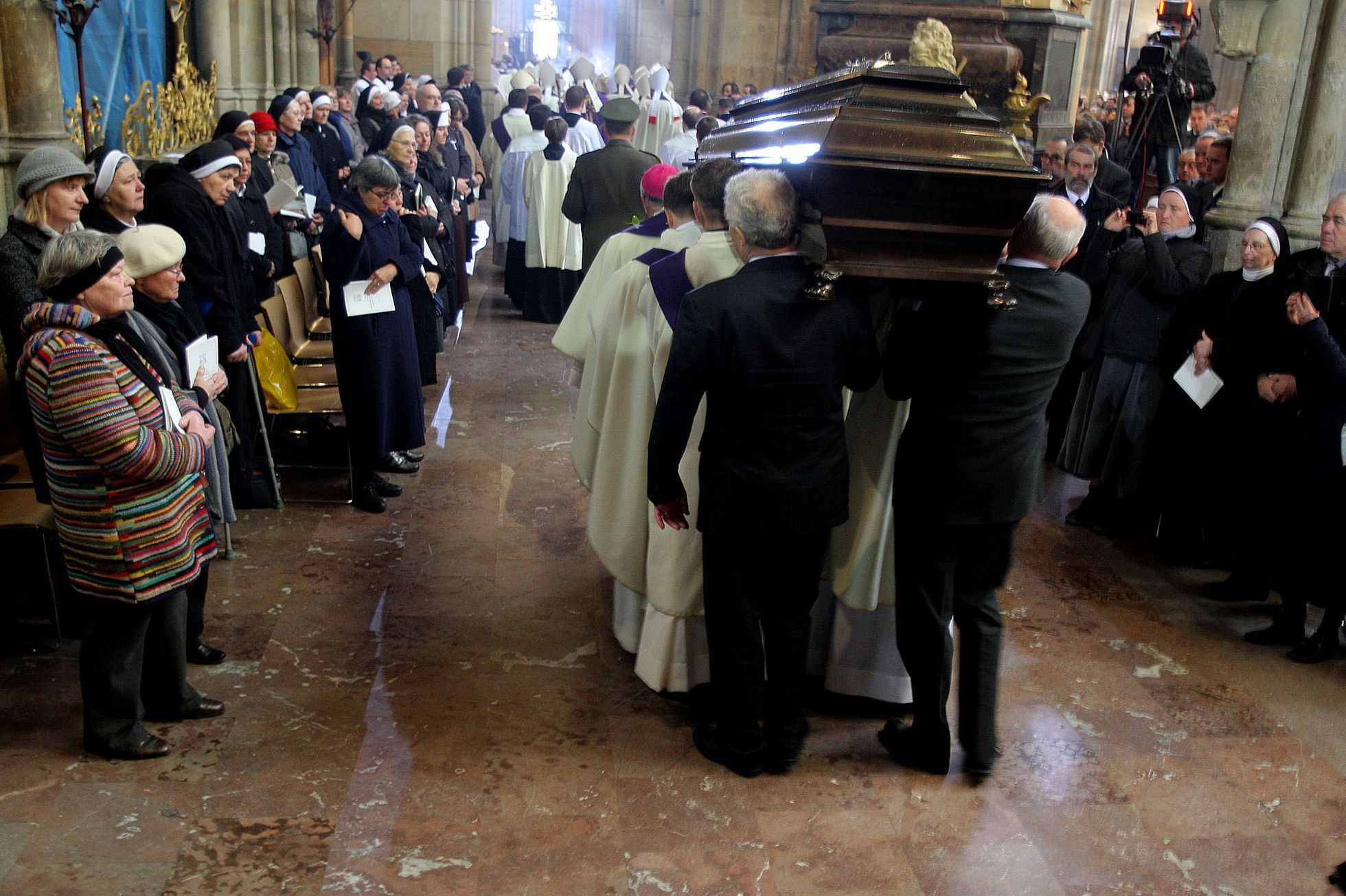 Pohřeb kardinála Vlka