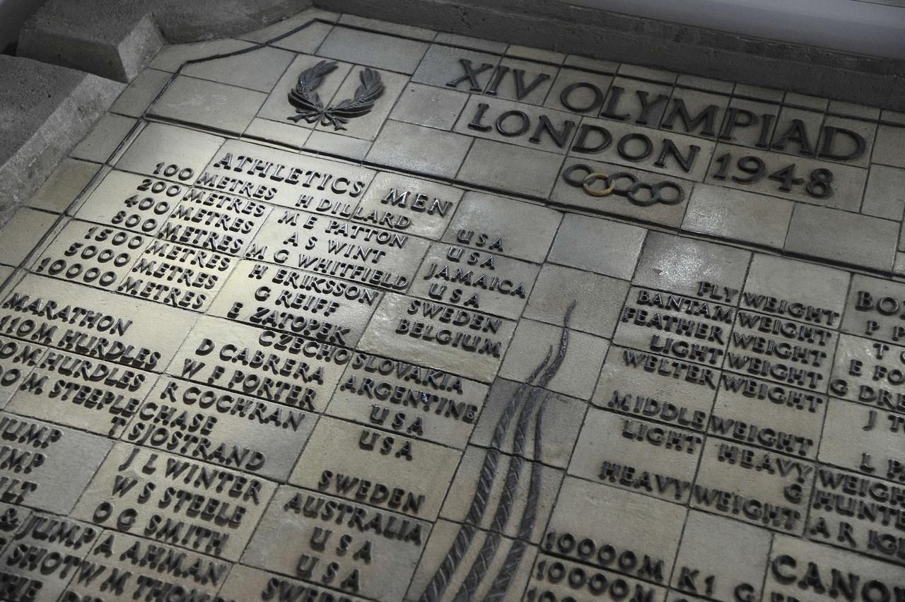 Pozůstatky z minulých olympiád v Londýně
