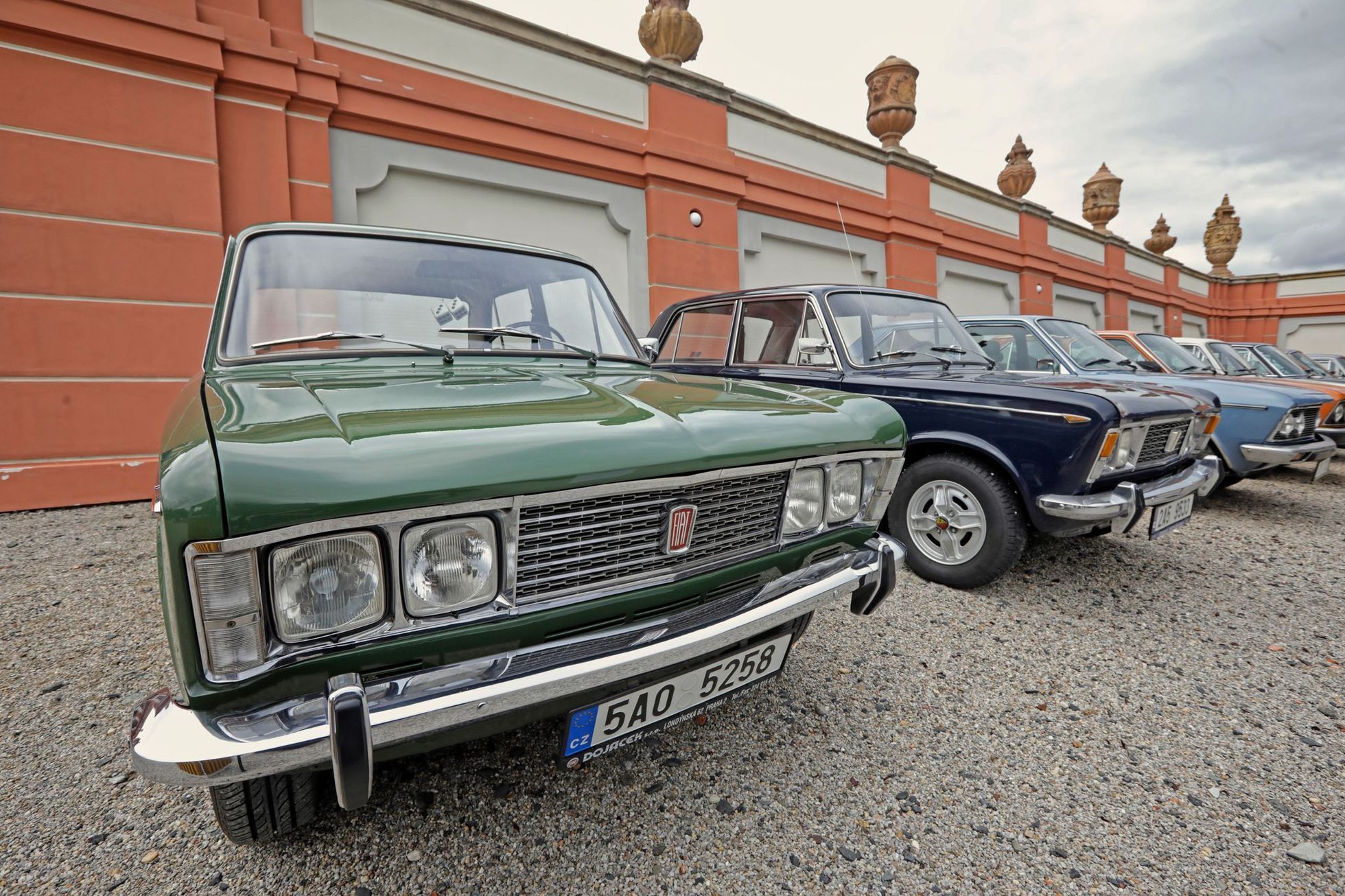 Fiat sraz 125 let Praha