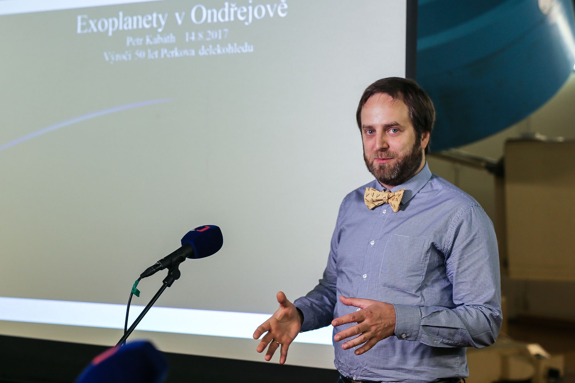 Hvězdárna Ondřejov, největší - dvoumetrový - dalekohled v Česku slaví 50 let