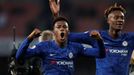 Soccer Football - Premier League - Arsenal v Chelsea - Emirates Stadium, London, Britain - December 29, 2019 Chelsea's Tammy Abraham celebrates after the match with Callu