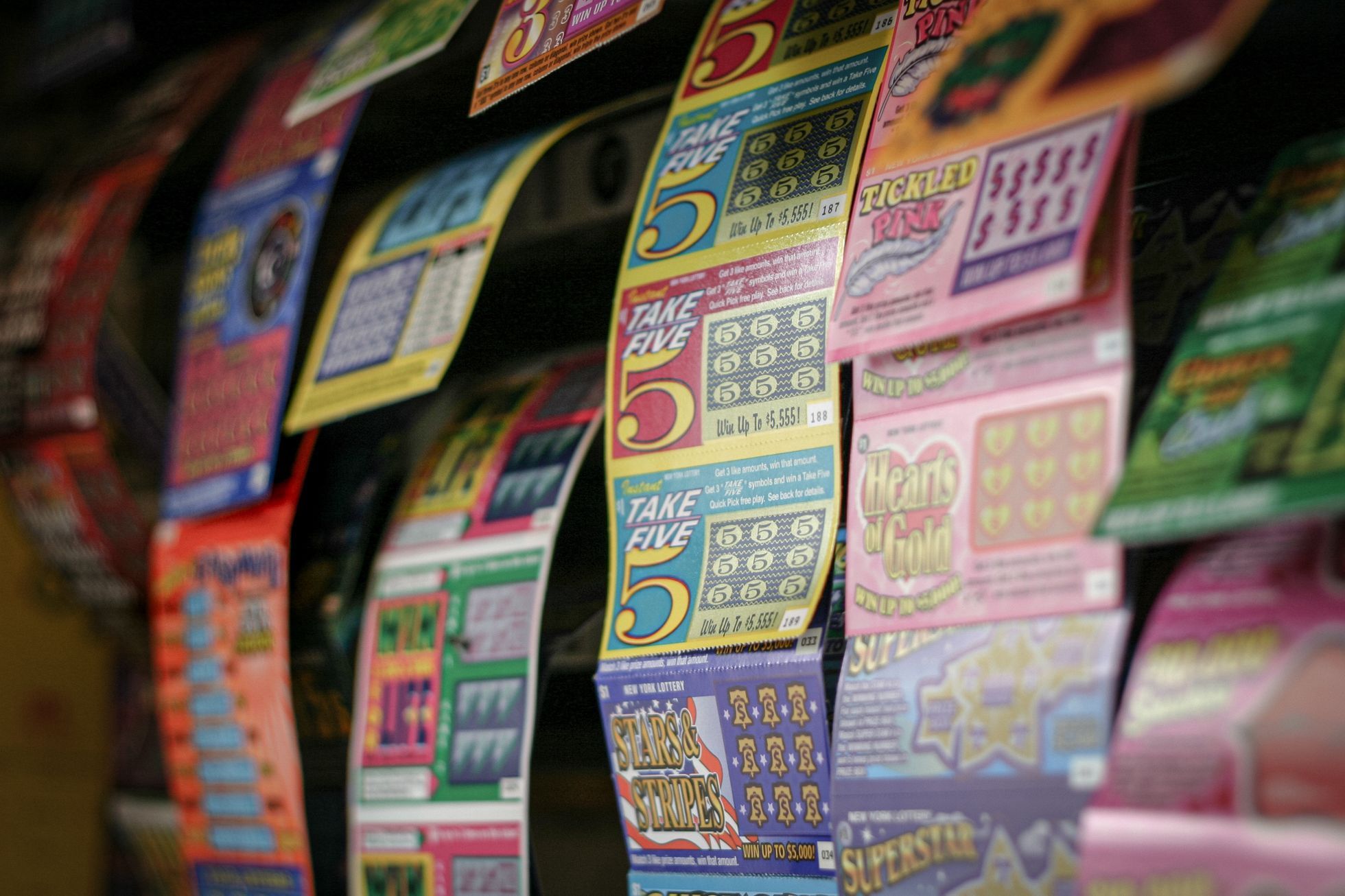 Loterie, los, hazard, sázka, ilustrační foto