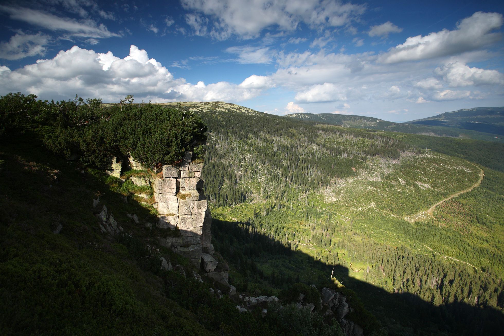 Krkonoše, KRNAP, národní park, hory, Česko, domácí, příroda