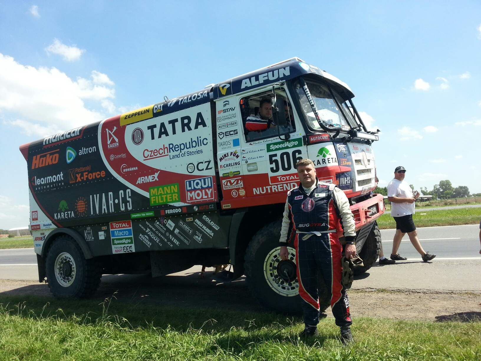 Rallye Dakar 2015, 1. etapa: Martin Kolomý, Tatra