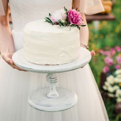 svatební dort, žena