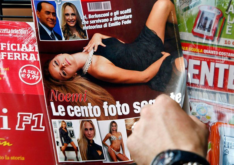 Berlusconiho aféra s modelkou