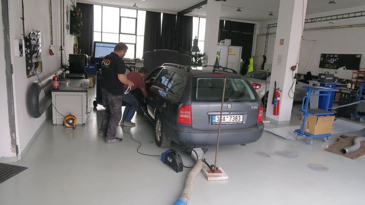 Kdo maže, dojede nejdál. Jak plní emise udržovaná Octavia s 460 tisíci kilometrů; Zdroj foto: Martin Frei