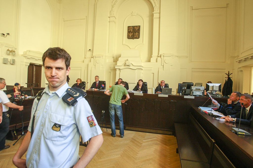 Roman Janoušek u soudu