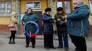 Předčasné hlasování v ruských volbách v okupovaném Mariupolu