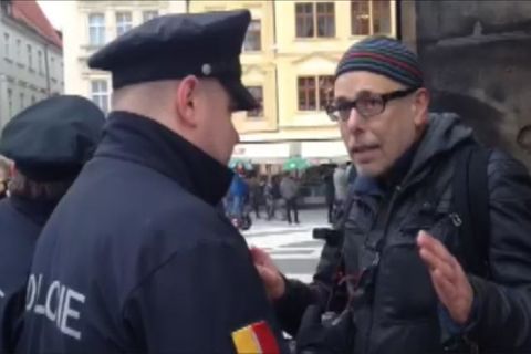 Ludvík Hradilek zadržen policií