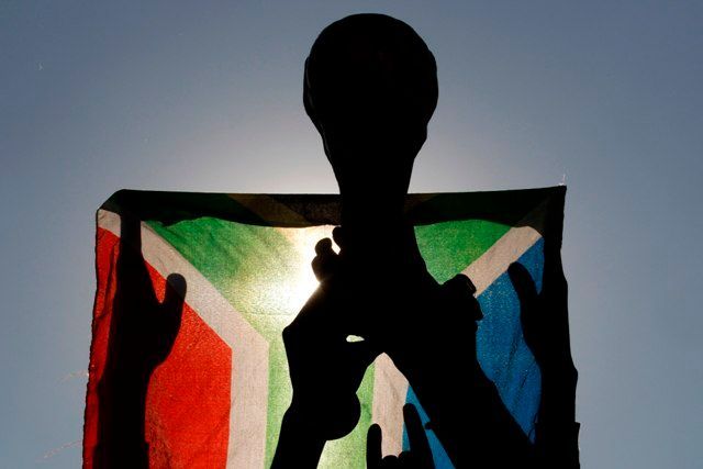 Karneval fanoušků v Johannesburgu