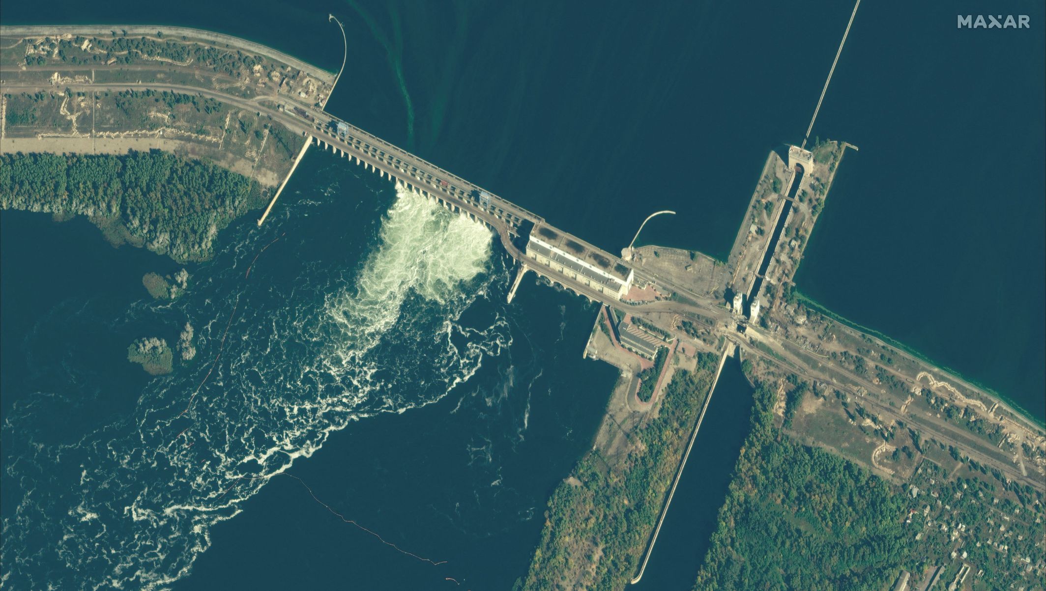 Kachovská přehrada vodní elektrárna