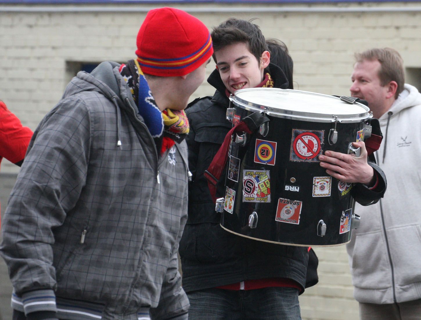 Fotbal, trénink Sparty: fanoušci
