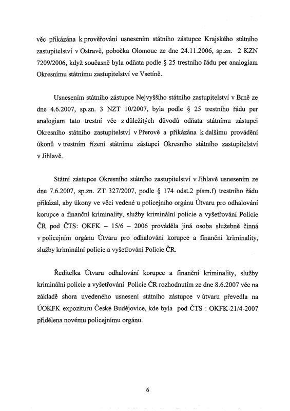 Usneseni o zastavení trestního stíhání - strana 6