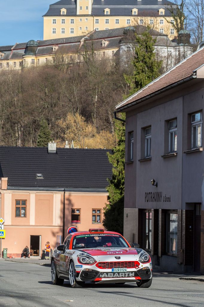 Valašská rallye 2019: Martin Rada, Abarth 124 Rally RGT