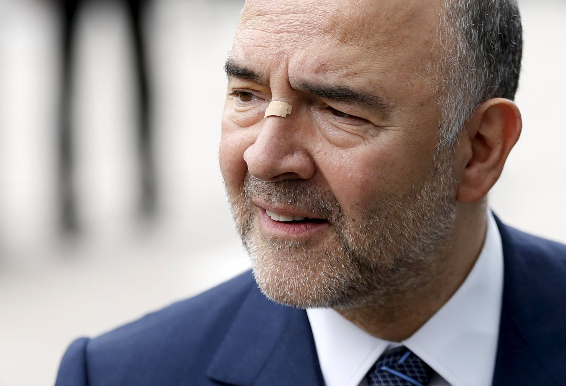 Eurokomisař pro ekonomiku a finanční záležitosti Pierre Moscovici