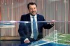 Ministr infrastruktury a dopravy Matteo Salvini patří k největším podporovatelům mostu.