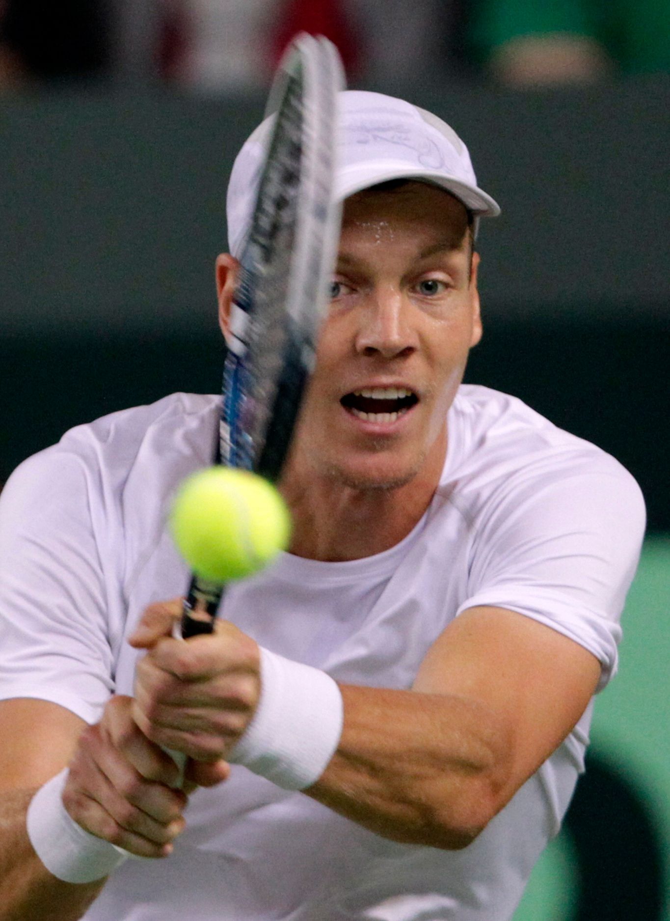 Davis Cup, Švýcarsko - Česko: Tomáš Berdych