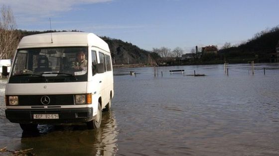 Povodně v Praze Sedleci