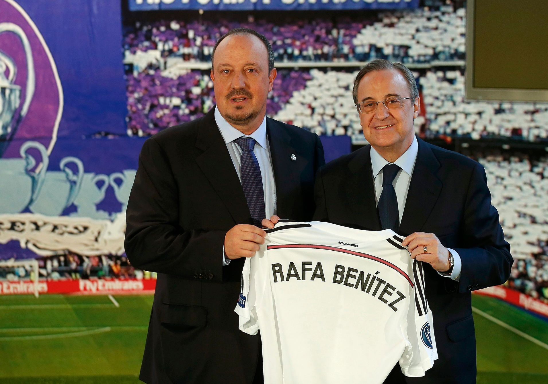 Florentino Perez a Rafa Benitez