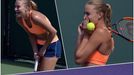 Miami Open Instagram (Kristina Mladenovic a leguán)