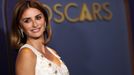 Penélope Cruz na lednovém předávání Oscarů.