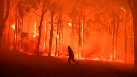 Hoří celá Austrálie, katastrofa může trvat měsíce, rozsah je obrovský, říká Dub