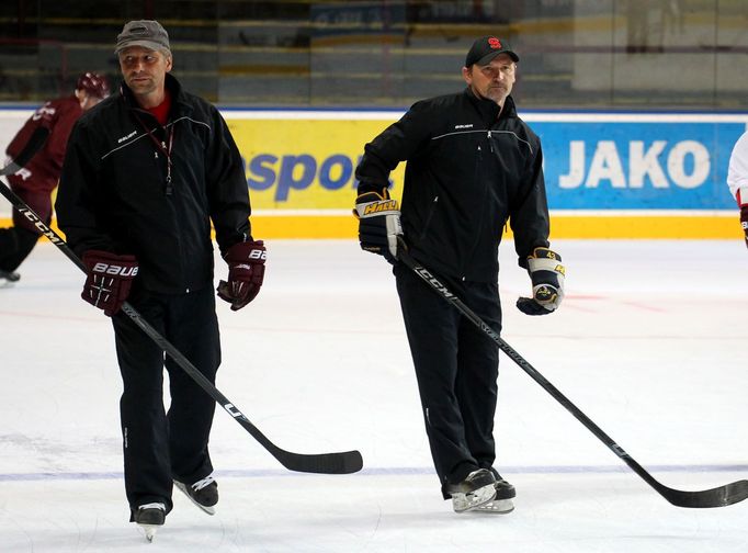 HC Sparta Praha - trénink: Josef Jandač