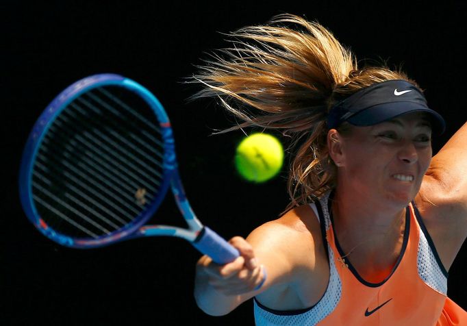 Maria Šarapovová ve čtvrtfinále Australian Open 2016